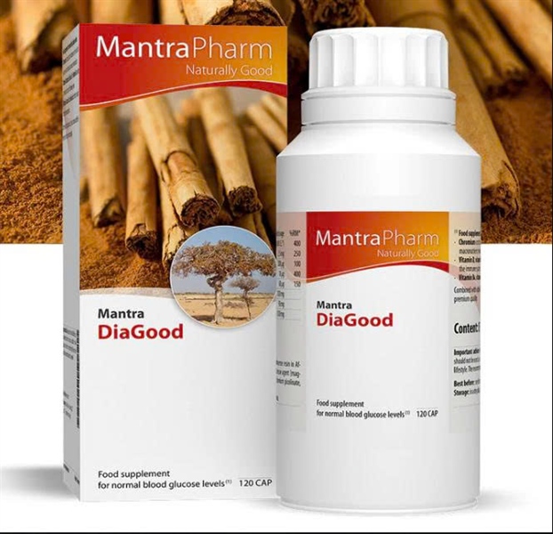 Mantra Diagood (Lọ 60 viên) - Hỗ trợ ổn định đường huyết