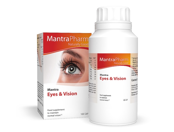 Mantra Eye & Vision (Lọ 30 viên) - Hỗ trợ duy trì tầm nhìn bình thường