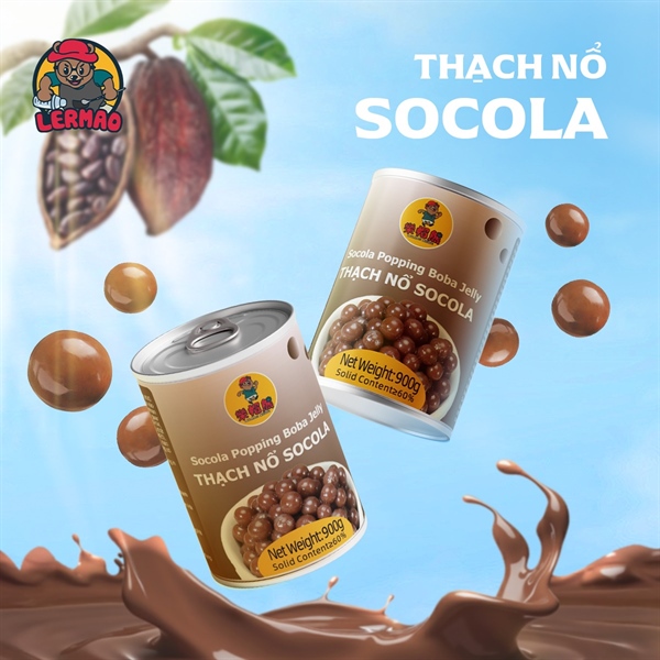 Hạt Nổ Socola Lermao | Thạch Nổ