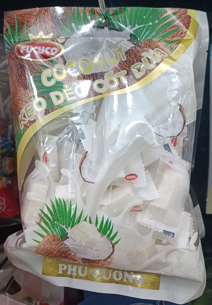 Kẹo dẻo cốt dừa 270g * 20 gói