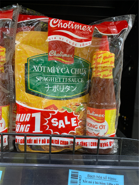 Xốt mì ý cà chua 140gx40 Onpack