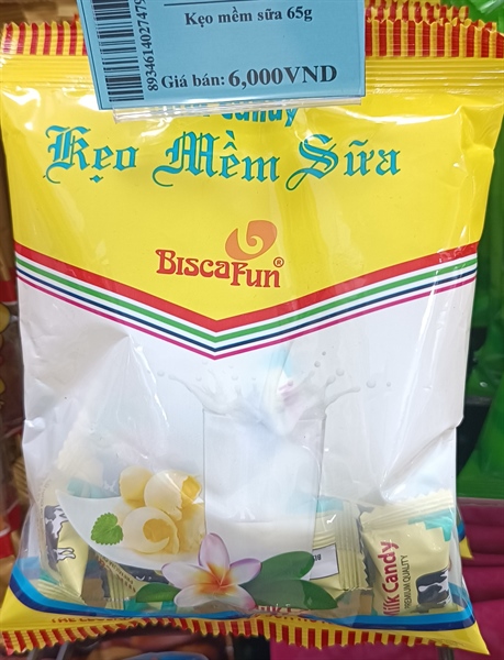 Kẹo mềm sữa 65g