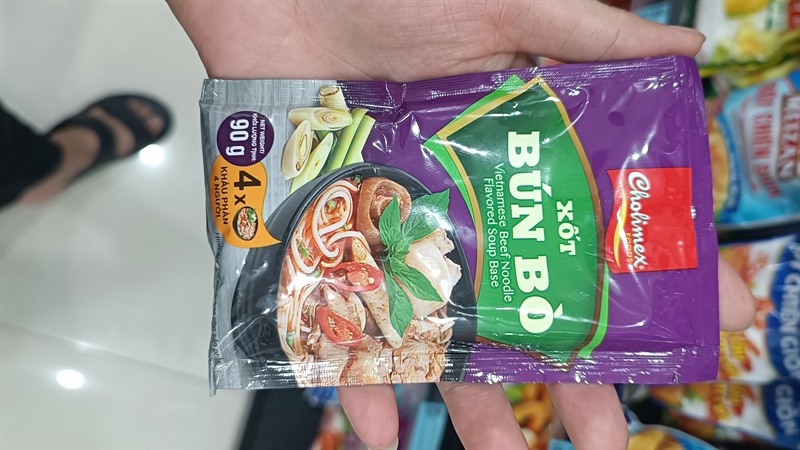 Xốt bún bò gói 90gr x 120goi