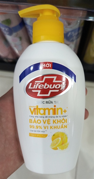 107LFB nước rửa tay chanh khử mùi 180g/36-Chai