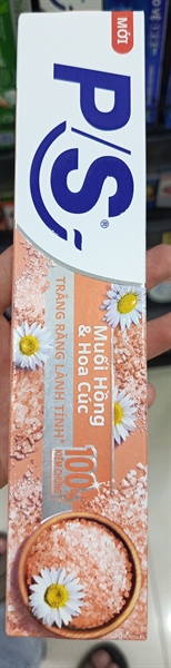 P/S KĐR muối hồng và hoa cúc 180g/36