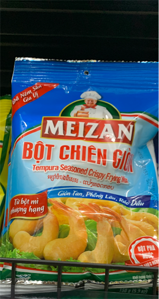 Bột Chiên Giòn Meizan Đã Nêm Sẵn Gia Vị 150g(60)