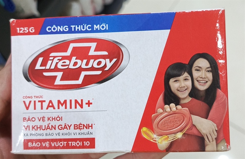 107LBF xà bông cục bảo vệ vượt trội 125g/72 bánh-bánh