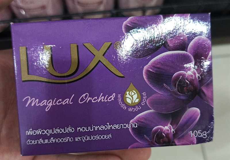 106LUX xà bông cục Hương Phong Lan Quyến Rũ 105g/96 bánh