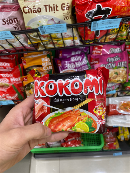 Mì Kokomi Tôm chua cay 30 gói x 65gr