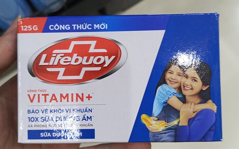 LIFEBUOY XB Sữa Dưỡng Ẩm 125g/72 bánh