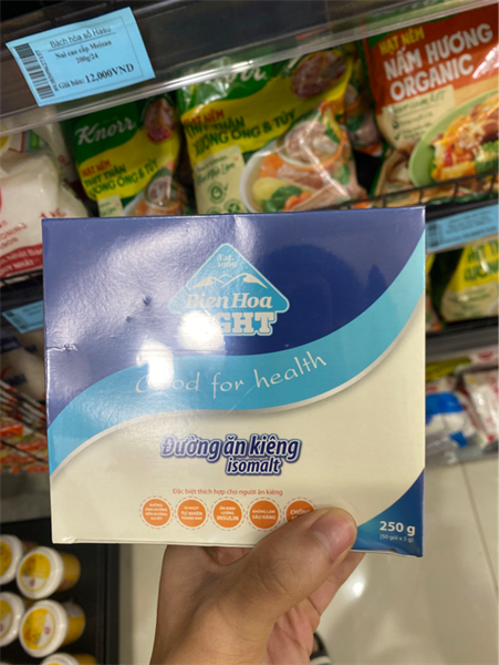 Đường ăn kiêng Isomalt 5G ( Hộp 250G)