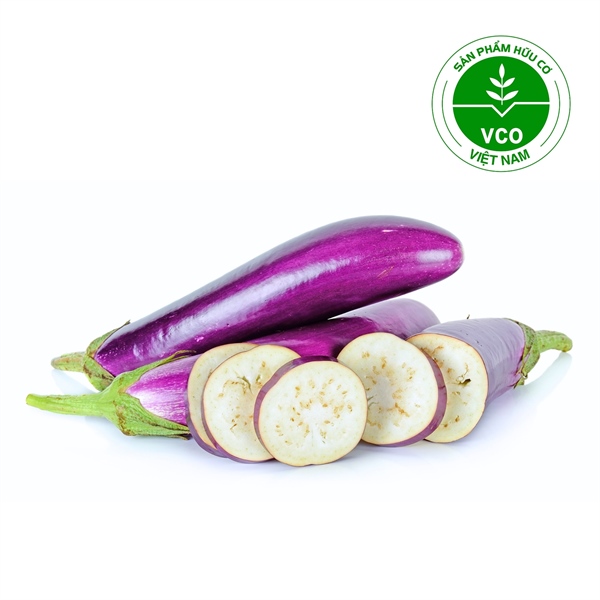 Cà tím hữu cơ (Vỉ 450-550 g)