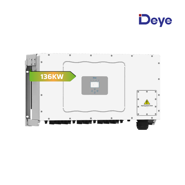 Inverter Deye hoà lưới 3 pha, 136 kW, đã bao gồm wiﬁ.