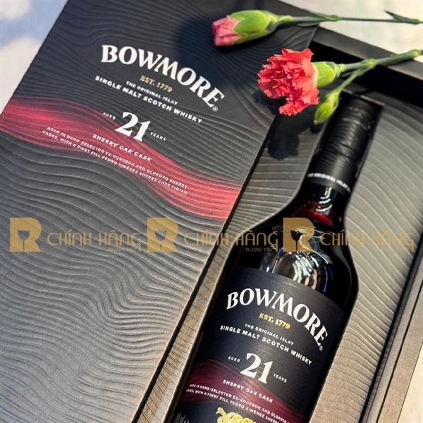 Bowmore 21 Năm Sherry Oak Cask 700 ml - hình mô tả 2