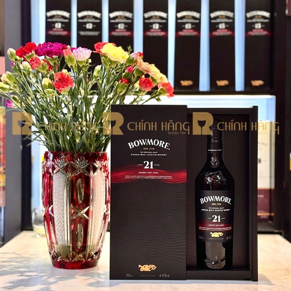 Bowmore 21 Năm Sherry Oak Cask 700 ml - hình mô tả 2