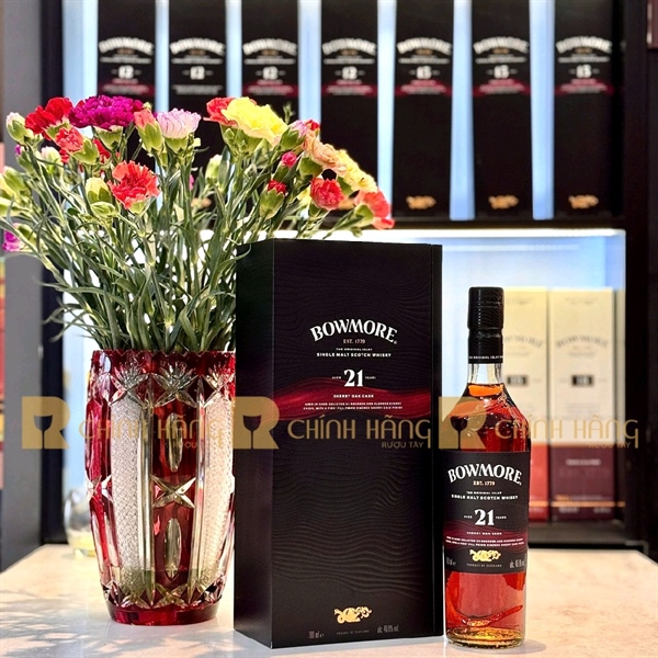 Bowmore 21 Năm Sherry Oak Cask 700 ml - hình mô tả 2