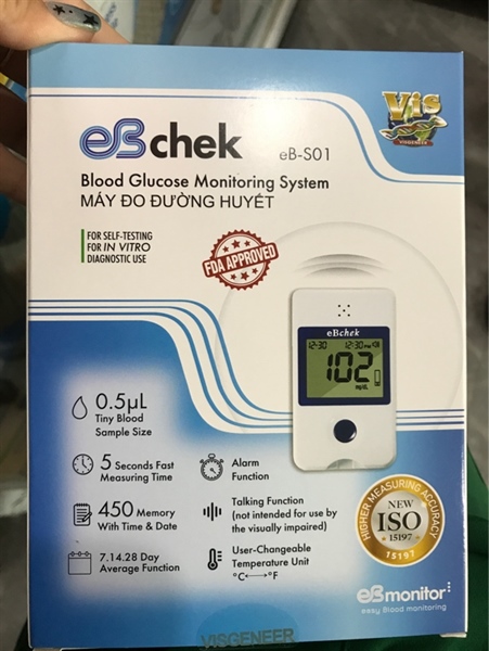 MÁY ĐƯỜNG eBcheck