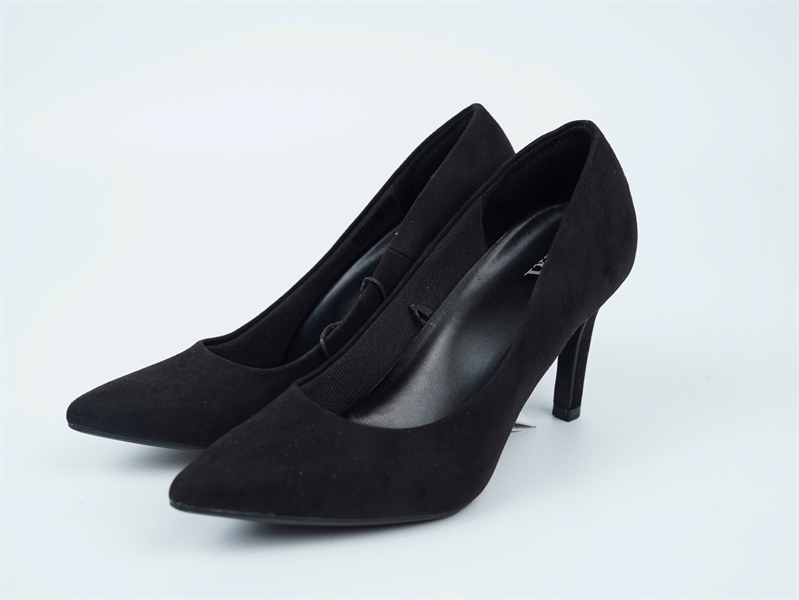 Giày Zara đen cao 8p sz36 (PN) KG+