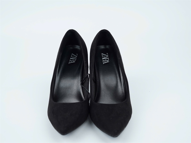Giày Zara đen cao 8p sz36 (PN) KG+