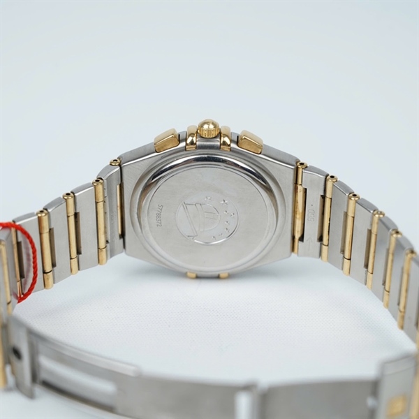 Đồng hồ Omega mặt đen viền vàng (57788372) sz39.7 (HC) KG+