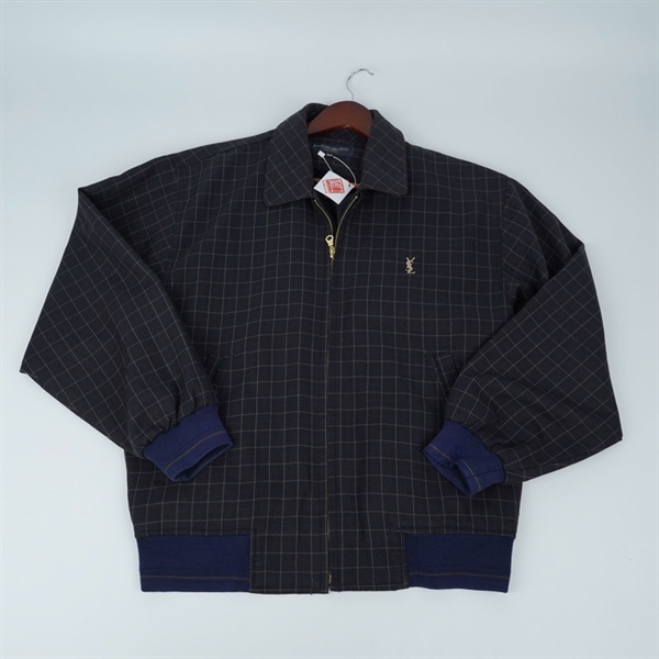 Áo khoác YSL đen caro (PN) KG+