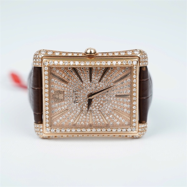 Đồng hồ Piaget dây nâu kim độ (1141051) sz35.5 (HC) KG+