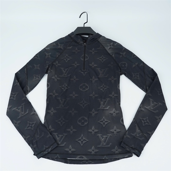 Áo thun LV hoa đen (PN) KG+