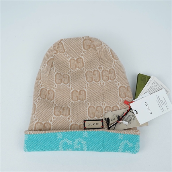 Nón GG nude-xanh nhạt (PN) KG+