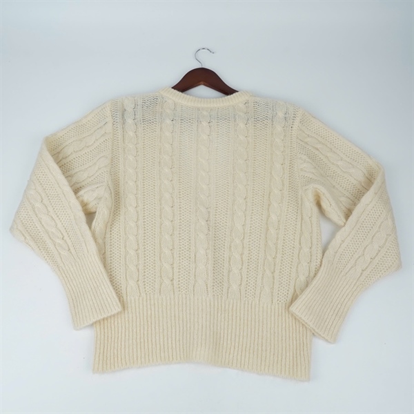 Áo khoác YSL cardigan trắng (PN) KG+