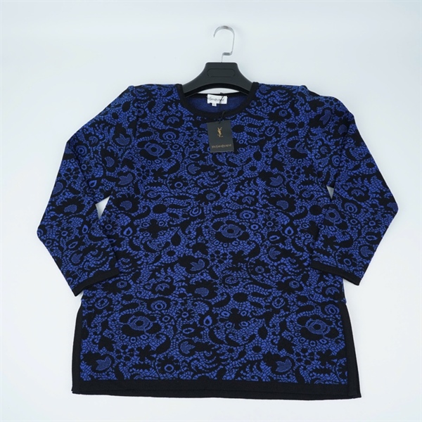 Áo thun YSL xanh phối đen (PN) KG+