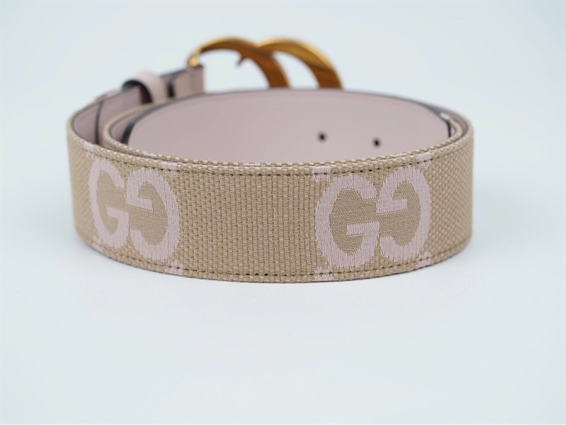 Thắt lưng GG nâu chữ hồng sz4x95 (PN) KG+