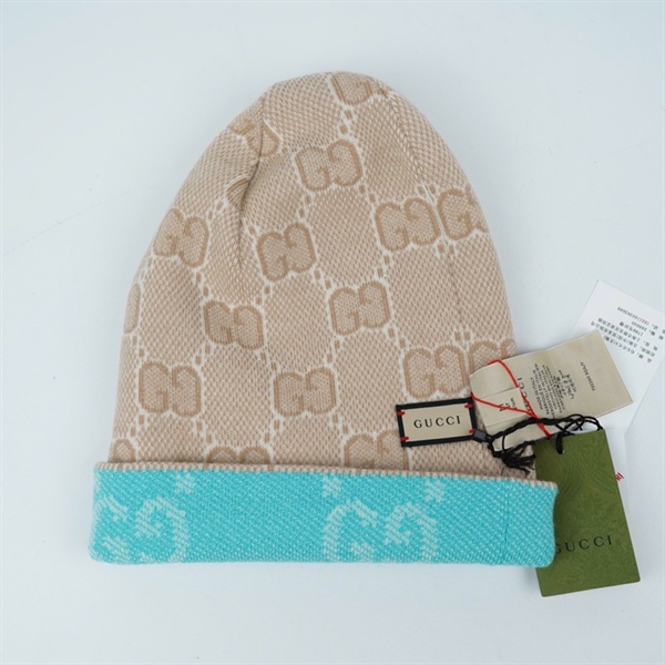 Nón GG nude-xanh nhạt (PN) KG+