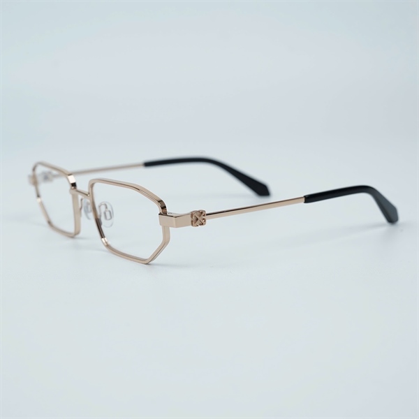 Kính Off White viền vàng hồng OERJ089 7600 (53-19-145) (PN) KG+