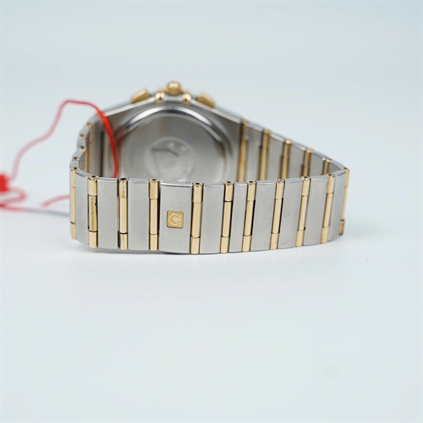 Đồng hồ Omega mặt đen viền vàng (57788372) sz39.7 (HC) KG+