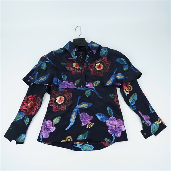 Áo thun BBR đen in hoa (PN) KG+