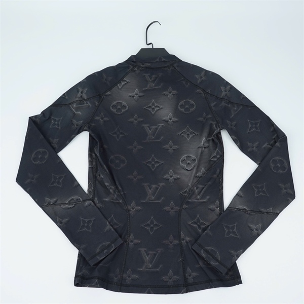 Áo thun LV hoa đen (PN) KG+