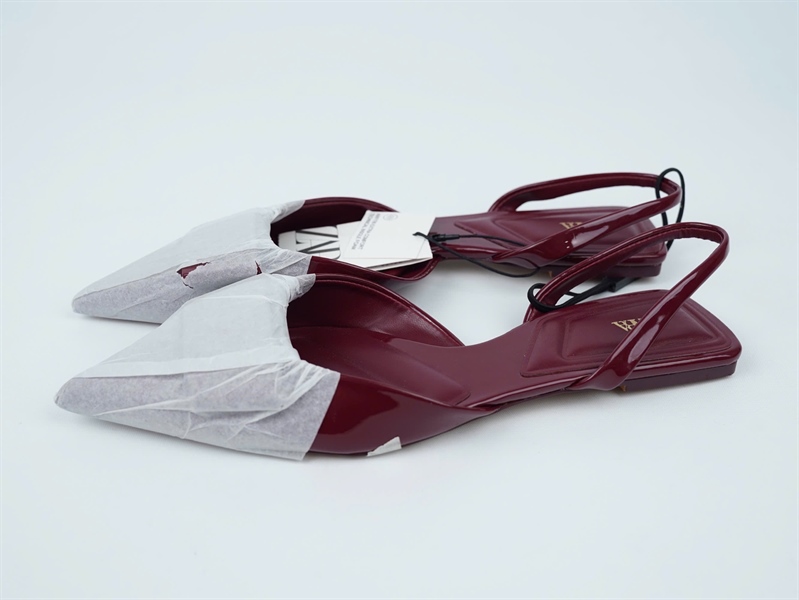 Giày Zara đỏ đậm sz36 (PN) KG+