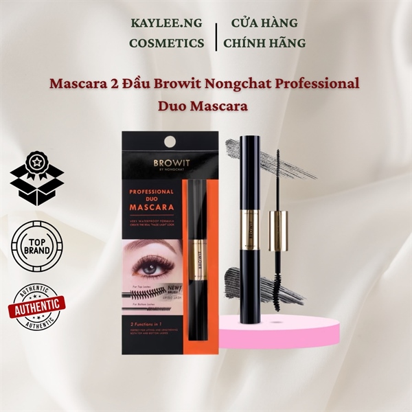 Mascara 2 đầu Browit by Nongchat #Sexy Black