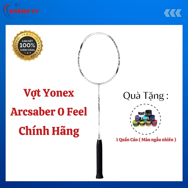 Vợt Cầu Lông Yonex Arcsaber 0 Feel - Trắng Tím Chính Hãng