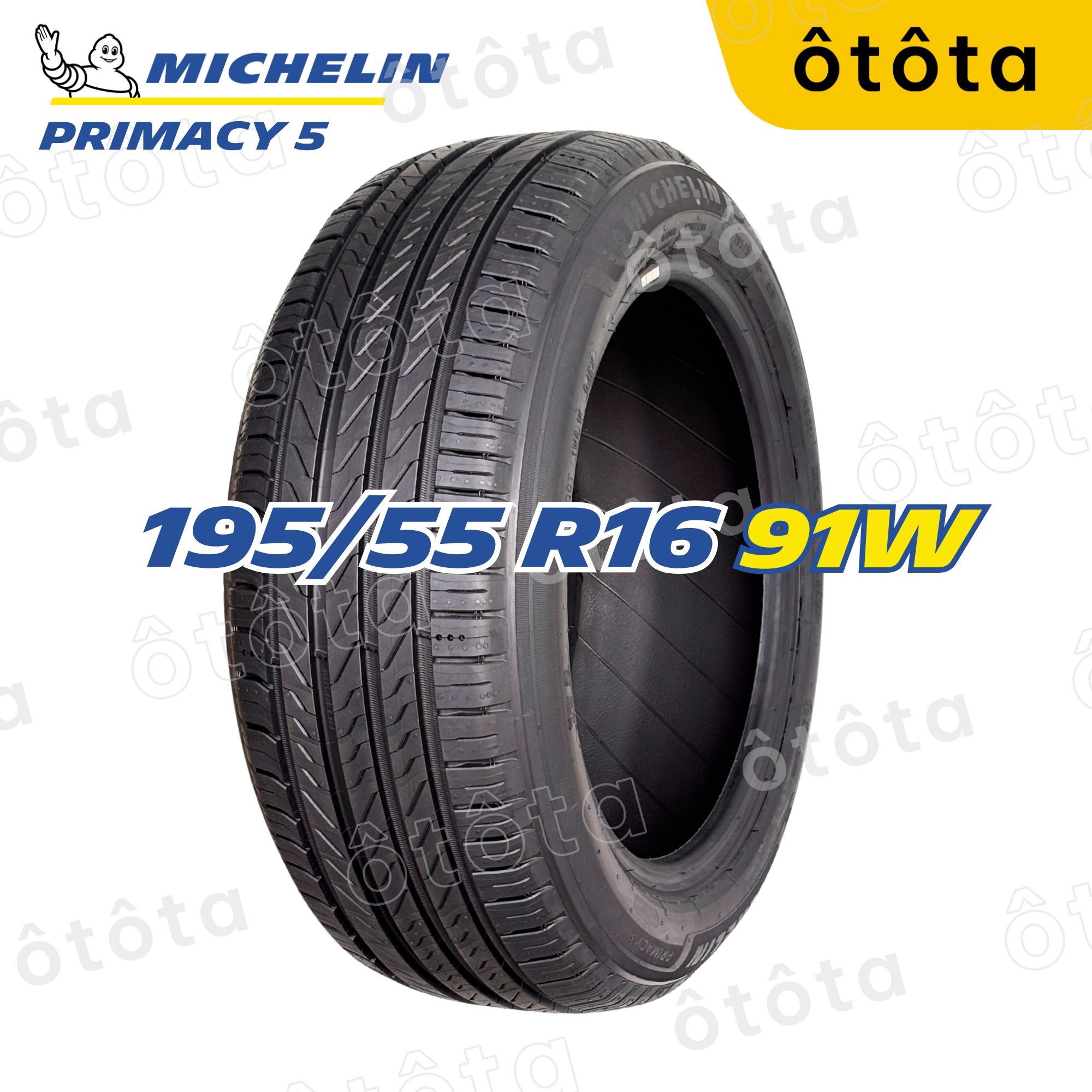 Lốp Michelin 195/55 R16 91W Primacy 5 MI