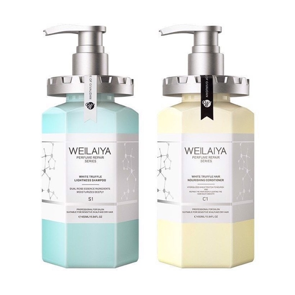 Bộ Dầu Gội Phục Hồi Đa Tầng Nấm Truffle Weilaiya (450ml)