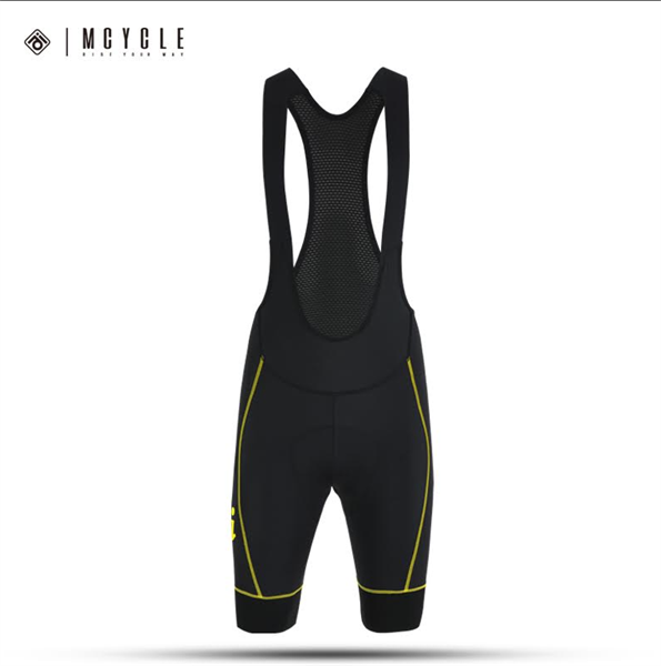 QUẦN YẾM MCYCLE MK094 NAM bib shorts BLACK GOLD