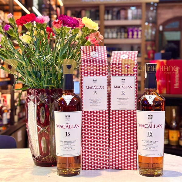 Macallan 15 Double Cask Collection 700 ml - hình mô tả 2