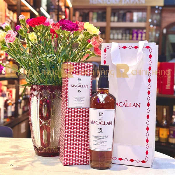 Macallan 15 Double Cask Collection 700 ml - hình mô tả 2