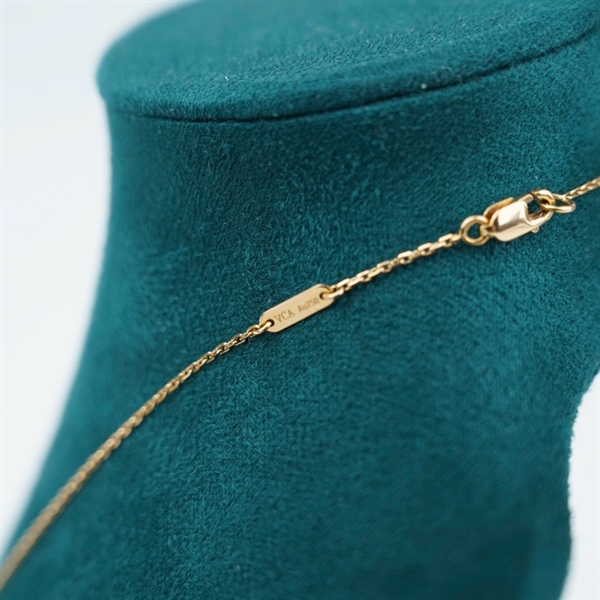 Dây chuyền Van Cleef Sweet hoa đỏ (JE319132) (L-N) KG+