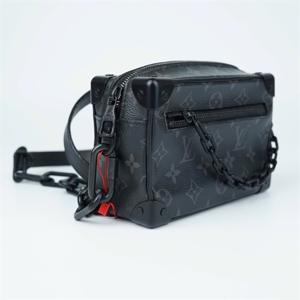 Túi LV Soft Trunk hoa đen (FL0260) sz18 (L-N) KG+