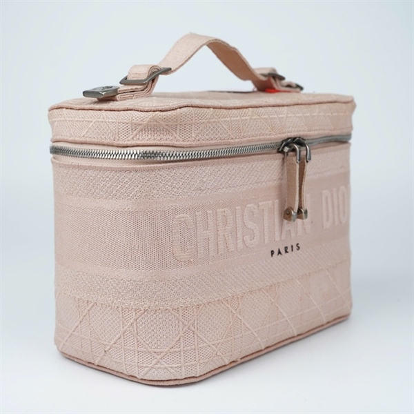 Túi Dior Vanity hồng (06-BO-0290) sz24 (L-N) KG+