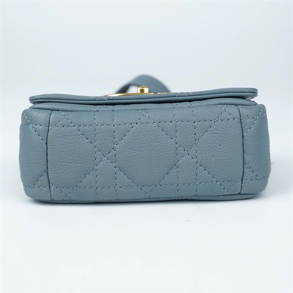 Túi Dior mini xanh sz12 (L-N) KG+