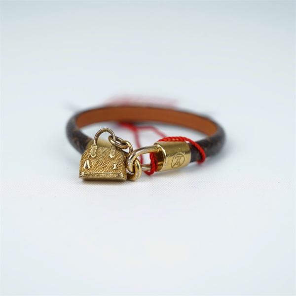 Vòng tay LV hoa nâu túi vàng (L-N) KG+