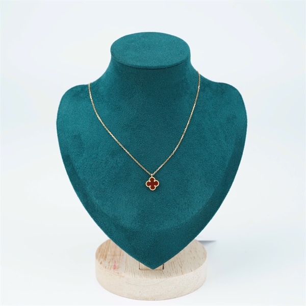 Dây chuyền Van Cleef Sweet hoa đỏ (JE319132) (L-N) KG+